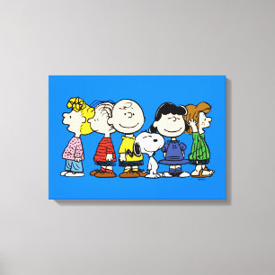 Erdnüsse   Die Erdnussbande Leinwanddruck