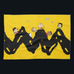 Erdnüsse | Die Gang auf dem Zig Zag Geschirrtuch<br><div class="desc">Karo dieses lustige Peanuts-Design mit der Peanuts Gang heraus.</div>
