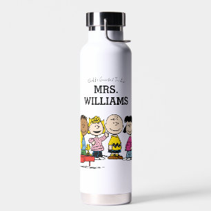 Erdnüsse Die Gang Bestste Lehrerin Personalisier Trinkflasche