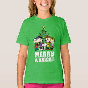 Erdnüsse   Die Gang um den Weihnachtsbaum T-Shirt