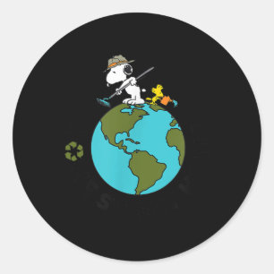 Erdnüsse - Earth Day Zuhause Sweet Zuhause _2 Runder Aufkleber