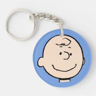 Erdnüsse   Ein Charlie Brown Smile Schlüsselanhänger