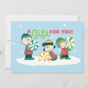 Erdnüsse   Ein Geschenk für dich Feiertagskarte