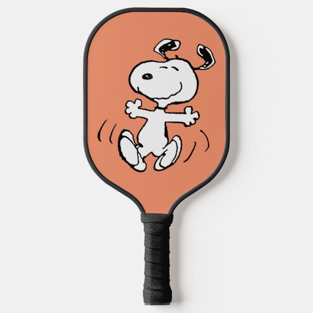 Erdnüsse | Ein Snoopy Happy Dance 2 Pickleball Schläger (Vorderseite)