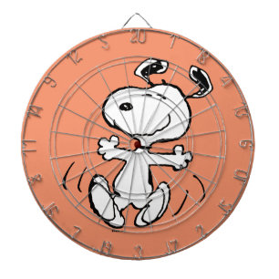 Erdnüsse   Ein Snoopy Happy Dance Dartscheibe