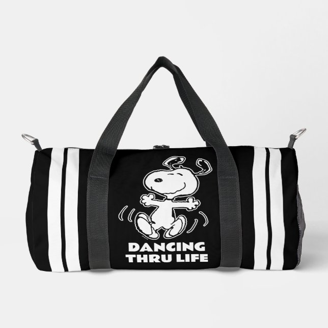 Erdnüsse | Ein Snoopy Happy Dance Duffle Bag (Vorderseite)