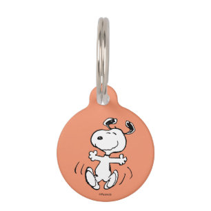 Erdnüsse Ein Snoopy Happy Dance Haustiermarke