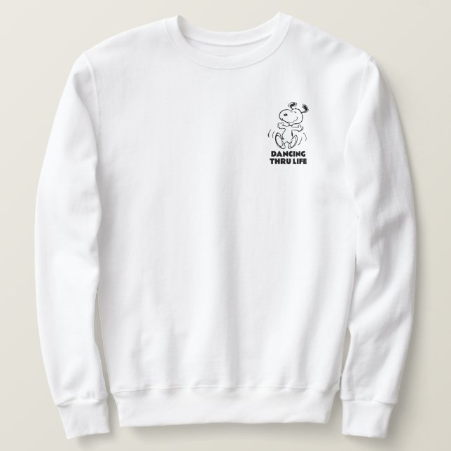 Erdnüsse | Ein Snoopy Happy Dance Sweatshirt (Design vorne)