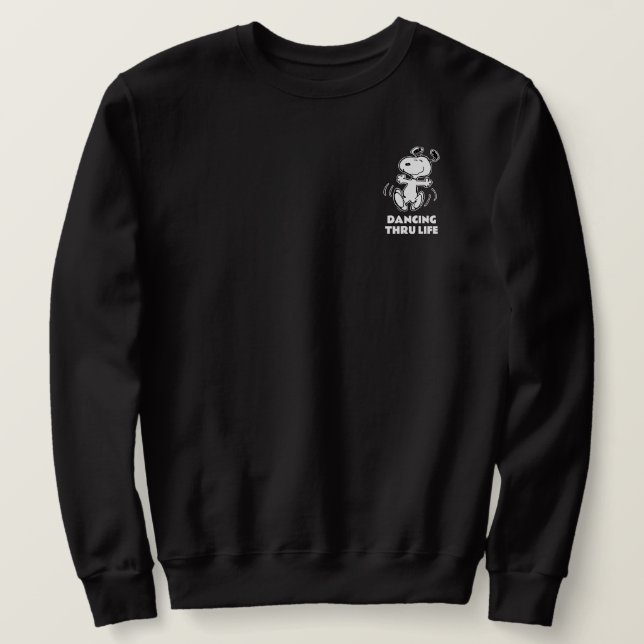 Erdnüsse | Ein Snoopy Happy Dance Sweatshirt (Design vorne)