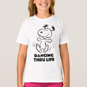 Erdnüsse Ein Snoopy Happy Dance T-Shirt