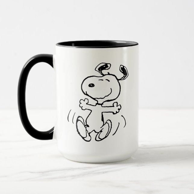 Erdnüsse | Ein Snoopy Happy Dance Tasse (Links)