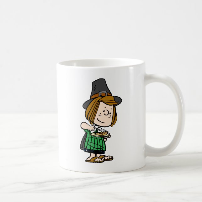 Erdnüsse | Erntedank Peppermint Patty Kaffeetasse (Rechts)