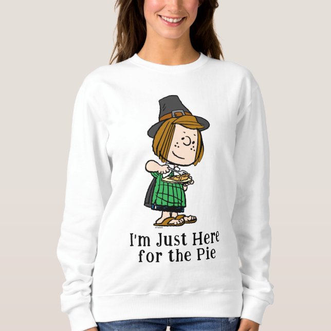 Erdnüsse | Erntedank Peppermint Patty Sweatshirt (Vorderseite)