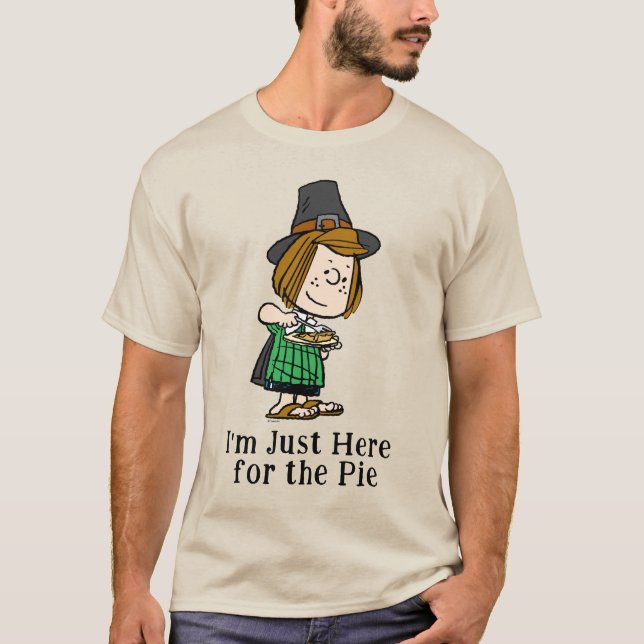 Erdnüsse | Erntedank Peppermint Patty T-Shirt (Vorderseite)