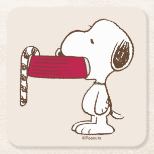 Erdnüsse   Feierliche Freuden Rechteckiger Pappuntersetzer