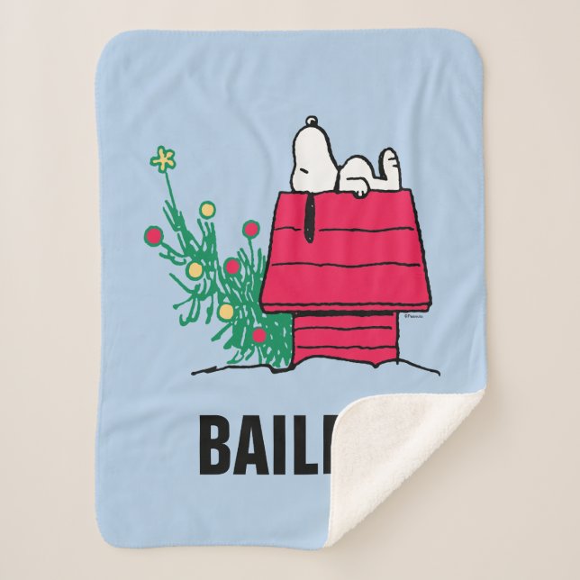 Erdnüsse | Feiern | Name hinzufügen Sherpadecke (Vorderseite)