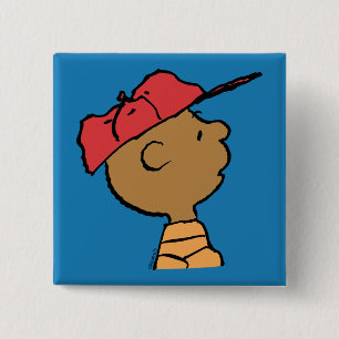 Erdnüsse Franklin Baseball Cap Button