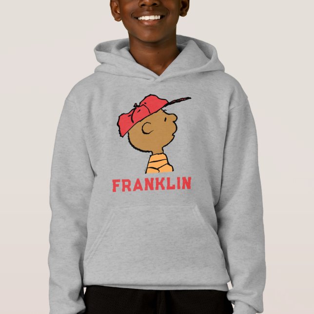 Erdnüsse | Franklin Baseball Cap Hoodie (Vorderseite)