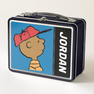 Erdnüsse   Franklin Baseball Cap Metall Brotdose