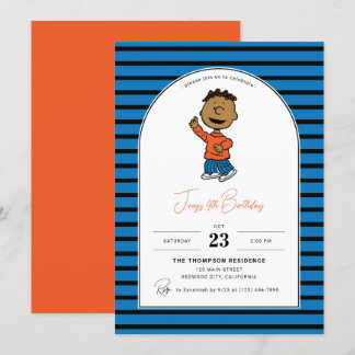 Erdnüsse | Franklin Birthday Einladung