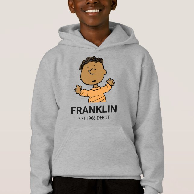 Erdnüsse | Franklin Look Hoodie (Vorderseite)