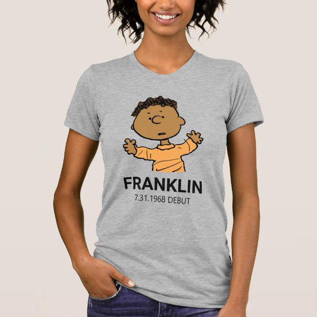 Erdnüsse | Franklin Look T-Shirt (Vorderseite)