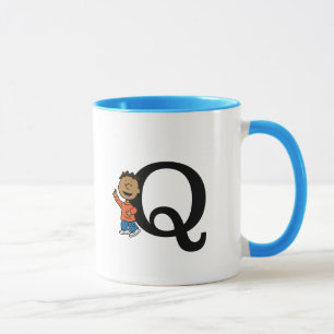 Erdnüsse   Franklin Monogram Q Tasse