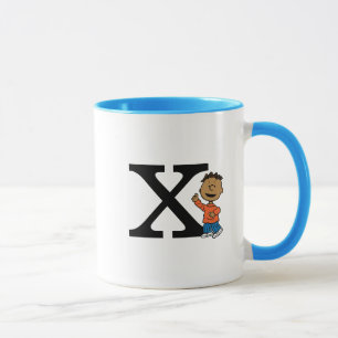 Erdnüsse   Franklin Monogram X Tasse