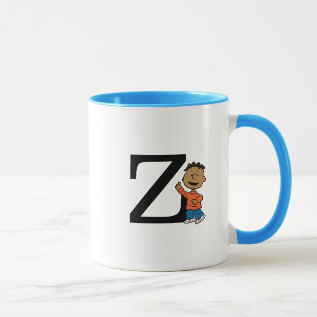 Erdnüsse | Franklin Monogram Z Tasse (Rechts)