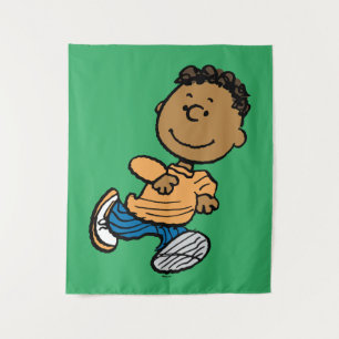 Erdnüsse Franklin Running Wandteppich