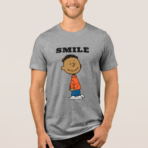 Erdnüsse   Franklin Smile Tri-Blend Shirt