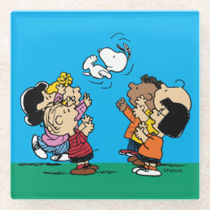 Erdnüsse   Freunde Spaß Glasuntersetzer