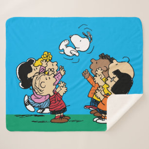 Erdnüsse Freunde Spaß Sherpadecke