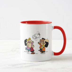Erdnüsse Freunde Spaß Tasse