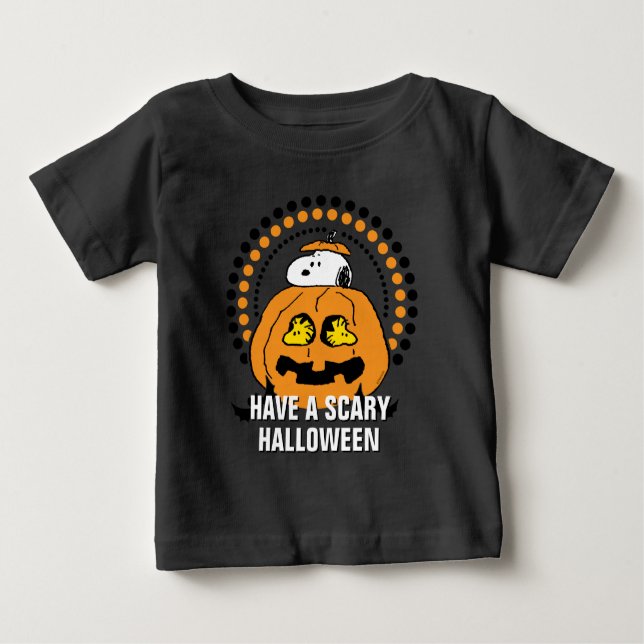 Erdnüsse | Frohe Halloween Baby T-shirt (Vorderseite)