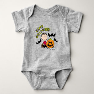 Erdnüsse Frohe Halloween Linus Baby Strampler