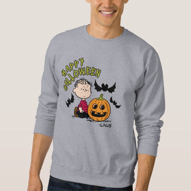 Erdnüsse | Frohe Halloween Linus Sweatshirt (Vorderseite)