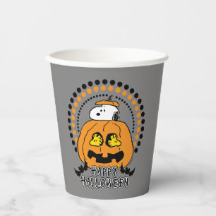 Erdnüsse Frohe Halloween Pappbecher