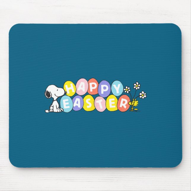 Erdnüsse frohe Ostern Erdnüsse frohe Ostern  Mousepad (Vorne)