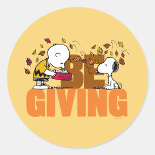 Erdnüsse   Geben Runder Aufkleber