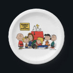 Erdnüsse | Glück ist eins der Gang Pappteller<br><div class="desc">Das Glück ist tatsächlich Teil der Peanuts-Bande,  wie in der geliebten Comic-Streifen und seinen verschiedenen Anpassungen dargestellt. Die Peanuts-Charaktere,  trotz ihrer Fehler und Kämpfe,  finden Freude in ihren nah-Strick-Freundschaften und gemeinsamen Erfahrungen.</div>