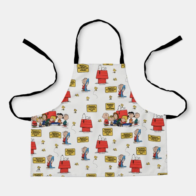 Erdnüsse | Glück ist... Schürze (Vorderseite)