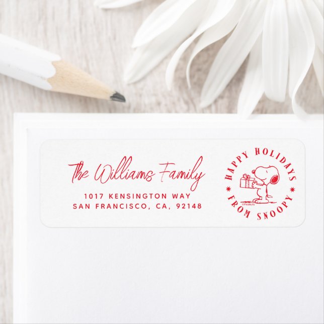 Erdnüsse | Glückliche Feiertage aus Snoopy (Insitu)