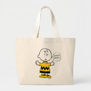 Erdnüsse Good GTrauer Charlie Brown Jumbo Stoffbeutel