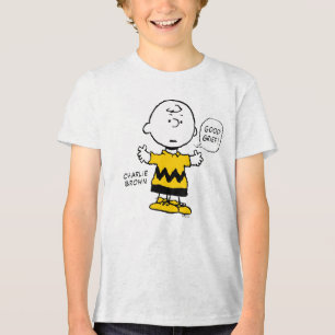 Erdnüsse   Good GTrauer Charlie Brown Tri-Blend Shirt