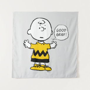 Erdnüsse   Good GTrauer Charlie Brown Wandteppich