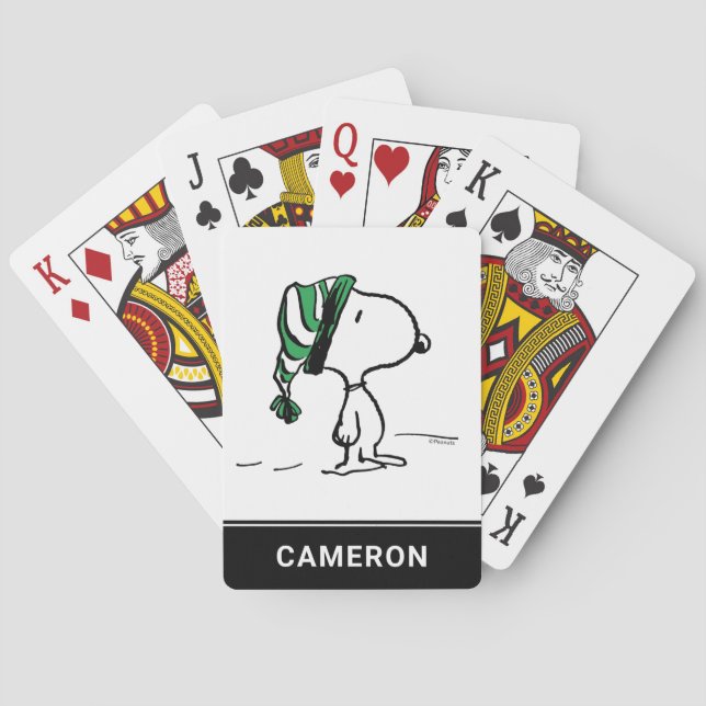 Erdnüsse | Green Snow Cap Spielkarten (Rückseite)