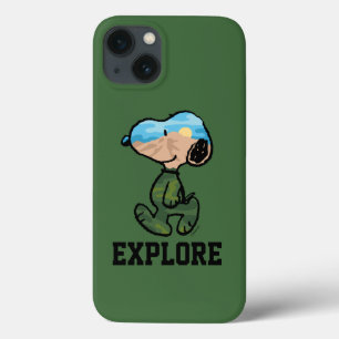 Erdnüsse   Große Snoopie im Freien Case-Mate iPhone Hülle