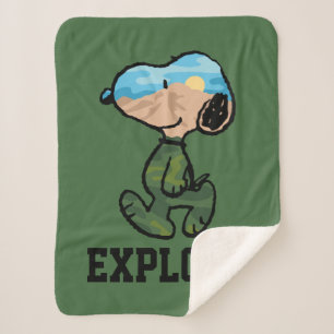 Erdnüsse   Große Snoopie im Freien Sherpadecke