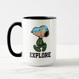 Erdnüsse Große Snoopie im Freien Tasse
